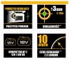 3-wiązkowy zielony laser samopoziomujący 360° DeWalt DCE089NG18 18/12V XR - bez akumulatora i ładowarki  